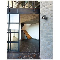 Venkovní reflektor FOCUS tmavě šedý hliník a sklo Osram LED 6W 3000K 220-240V 44st. IP54 - NOVA LUCE Obrázek pro produkt Venkovní reflektor FOCUS tmavě šedý hliník a sklo Osram LED 6W 3000K 220-240V 44st. IP54 - NOVA LUCE