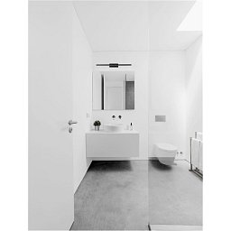 Nástěnné svítidlo nad obrazy a zrcadla FLAT černý hliník a akryl LED 18W 230V 3000K IP44 - NOVA LUCE Obrázek pro produkt Nástěnné svítidlo nad obrazy a zrcadla FLAT černý hliník a akryl LED 18W 230V 3000K IP44 - NOVA LUCE