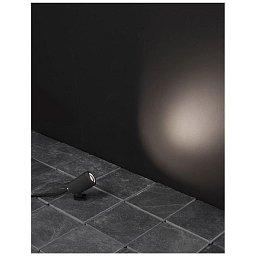 Venkovní reflektor MINI černý hliník a sklo LED 3W 3000K 220-240V 24st. IP65 - NOVA LUCE Obrázek pro produkt Venkovní reflektor MINI černý hliník a sklo LED 3W 3000K 220-240V 24st. IP65 - NOVA LUCE