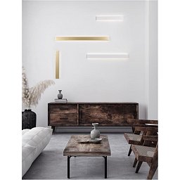 Nástěnné svítidlo SELINE bílý hliník LED Philips 20W 230V 3000K IP44 - NOVA LUCE Obrázek pro produkt Nástěnné svítidlo SELINE bílý hliník LED Philips 20W 230V 3000K IP44 - NOVA LUCE