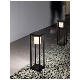 Venkovní sloupkové svítidlo LOVETO antracitový hliník a akrylový difuzor LED 1.5W 3000K 3.7V 125st. IP65 solární / vypínač na těle / pohybový senzor - NOVA LUCE Obrázek pro produkt Venkovní sloupkové svítidlo LOVETO antracitový hliník a akrylový difuzor LED 1.5W 3000K 3.7V 125st. IP65 solární / vypínač na těle / pohybový senzor - NOVA LUCE