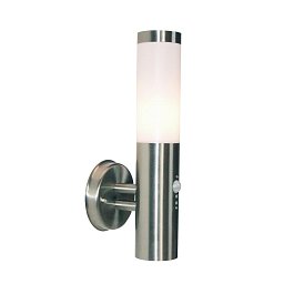 Venkovní nástěnné svítidlo Nova 2 ušlechtilá ocel sklo bílé - LIGHT IMPRESSIONS Obrázek pro produkt Venkovní nástěnné svítidlo Nova 2 ušlechtilá ocel sklo bílé - LIGHT IMPRESSIONS