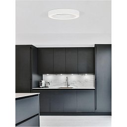 Stropní svítidlo MORBIDO bílý hliník a akryl LED 50W 230V 2700K - 4000K IP20 vč. dálkového ovládání stmívatelné Tuya - NOVA LUCE Obrázek pro produkt Stropní svítidlo MORBIDO bílý hliník a akryl LED 50W 230V 2700K - 4000K IP20 vč. dálkového ovládání stmívatelné Tuya - NOVA LUCE