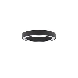 Stropní svítidlo MORBIDO černý hliník a akryl LED 50W 230V 2700K - 4000K IP20 vč. dálkového ovládání stmívatelné Tuya - NOVA LUCE Obrázek pro produkt Stropní svítidlo MORBIDO černý hliník a akryl LED 50W 230V 2700K - 4000K IP20 vč. dálkového ovládání stmívatelné Tuya - NOVA LUCE