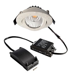 Zápustné svítidlo Dione IP44 8,5W 4000K bílé 230V - LIGHT IMPRESSIONS Obrázek pro produkt Zápustné svítidlo Dione IP44 8,5W 4000K bílé 230V - LIGHT IMPRESSIONS