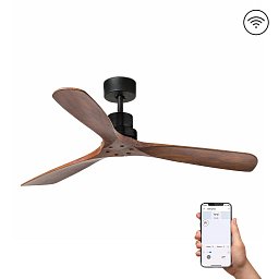 Ventilátor LANTAU L černý DC SMART - FARO Obrázek pro produkt Ventilátor LANTAU L černý DC SMART - FARO
