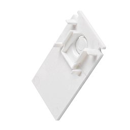 Koncová krytka pro nástavbovou lištu hlub. 48 V TRACK bílá - BIG WHITE (SLV) Obrázek pro produkt Koncová krytka pro nástavbovou lištu hlub. 48 V TRACK bílá - BIG WHITE (SLV)