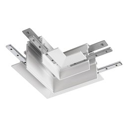 L-spojka mechanická 48 V TRACK, pro montážní lištu hlub., vlevo, bílá - BIG WHITE (SLV) Obrázek pro produkt L-spojka mechanická 48 V TRACK, pro montážní lištu hlub., vlevo, bílá - BIG WHITE (SLV)
