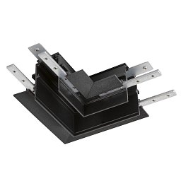 L-spojka mechanická 48 V TRACK, pro montážní lištu hlub., vpravo, černá - BIG WHITE (SLV) Obrázek pro produkt L-spojka mechanická 48 V TRACK, pro montážní lištu hlub., vpravo, černá - BIG WHITE (SLV)