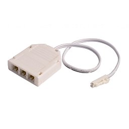 Deko-Light příslušenství - MINI-AMP 3-násobný rozbočovač (1x zástrčka, 3x zásuvka) 20cm, 12V/24V, max 3A, IP20 - LIGHT IMPRESSIONS Obrázek pro produkt Deko-Light příslušenství - MINI-AMP 3-násobný rozbočovač (1x zástrčka, 3x zásuvka) 20cm, 12V/24V, max 3A, IP20 - LIGHT IMPRESSIONS