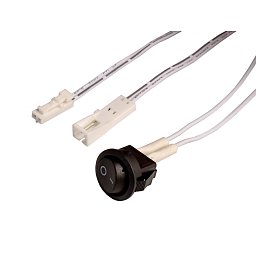 Deko-Light příslušenství - MINI-AMP vestavný spínač (zástrčka-zásuvka) 2x 100cm, 12V/24V, max. 3A, IP20 - LIGHT IMPRESSIONS Obrázek pro produkt Deko-Light příslušenství - MINI-AMP vestavný spínač (zástrčka-zásuvka) 2x 100cm, 12V/24V, max. 3A, IP20 - LIGHT IMPRESSIONS