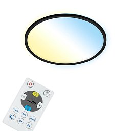 CCT svítidlo LED panel, pr. 42 cm, 22 W, 3000 lm, černá - BRILO Obrázek pro produkt CCT svítidlo LED panel, pr. 42 cm, 22 W, 3000 lm, černá - BRILO