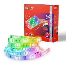 RGB Smart LED pásek 500 cm bílé - BRILO Obrázek pro produkt RGB Smart LED pásek 500 cm bílé - BRILO