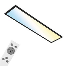CCT svítidlo LED panel, 100 cm, 28 W, 3000 lm, černá - BRILO Obrázek pro produkt CCT svítidlo LED panel, 100 cm, 28 W, 3000 lm, černá - BRILO