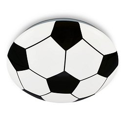 LED stropní svítidlo, pr. 27,5 cm, 12 W, 1300 lm, bílé-černá - BRILO Obrázek pro produkt LED stropní svítidlo, pr. 27,5 cm, 12 W, 1300 lm, bílé-černá - BRILO
