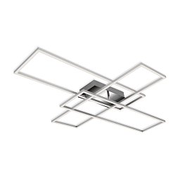 CCT LED stropní svítidlo, 104 cm, 50 W, chrom - BRILONER Obrázek pro produkt CCT LED stropní svítidlo, 104 cm, 50 W, chrom - BRILONER