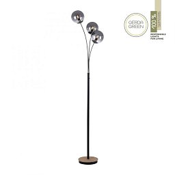 GREEN WIDO LED stolní lampa dřevo kouřová barva páčkový vypínač IP20 do interiéru - LEUCHTEN DIREKT / JUST LIGHT Obrázek pro produkt GREEN WIDO LED stolní lampa dřevo kouřová barva páčkový vypínač IP20 do interiéru - LEUCHTEN DIREKT / JUST LIGHT