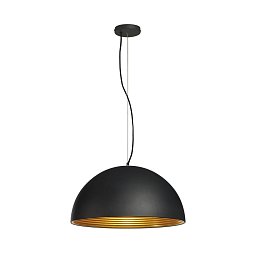 FORCHINI M závěsná velká černá/zlatá 230V E27 40W - BIG WHITE (SLV) Obrázek pro produkt FORCHINI M závěsná velká černá/zlatá 230V E27 40W - BIG WHITE (SLV)