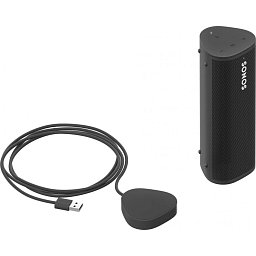 Sonos Roam bezdrátová nabíječka černá Obrázek pro produkt Sonos Roam bezdrátová nabíječka černá