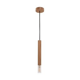 Závěsné svítidlo MADERA 8620103 dřevo / sklo G9 28W IP20 - ZUMALINE Obrázek pro produkt Závěsné svítidlo MADERA 8620103 dřevo / sklo G9 28W IP20 - ZUMALINE