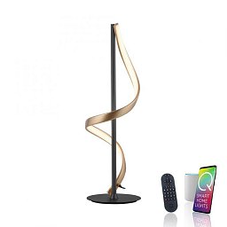 Paul Neuhaus LED stolní lampa Q-SWING antracit matná mosaz Smart Home ZigBee 2700-5000K - PAUL NEUHAUS Obrázek pro produkt Paul Neuhaus LED stolní lampa Q-SWING antracit matná mosaz Smart Home ZigBee 2700-5000K - PAUL NEUHAUS