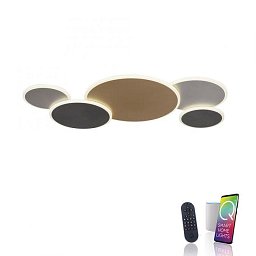 Paul Neuhaus LED nástěnné svítidlo Q-PIATO vícebarevné 5 ramenné kruhové Smart Home ZigBee 2700-5000K - PAUL NEUHAUS Obrázek pro produkt Paul Neuhaus LED nástěnné svítidlo Q-PIATO vícebarevné 5 ramenné kruhové Smart Home ZigBee 2700-5000K - PAUL NEUHAUS