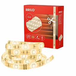 LED pásek, 500 cm, USB, 4W, 500lm, bílé - BRILO Obrázek pro produkt LED pásek, 500 cm, USB, 4W, 500lm, bílé - BRILO