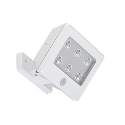 LED venkovní svítidlo s čidlem 12 cm 6x0,06W 7lm bílé - BRILONER Obrázek pro produkt LED venkovní svítidlo s čidlem 12 cm 6x0,06W 7lm bílé - BRILONER