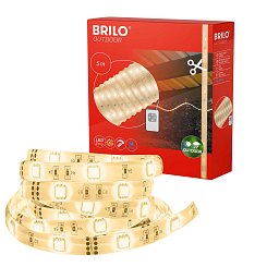 LED pásek, 500 cm, dálkový ovladač, 15W, 240lm - BRILO Obrázek pro produkt LED pásek, 500 cm, dálkový ovladač, 15W, 240lm - BRILO