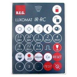 Dálkové ovládání pro detektory pohybu IR-RC-plus - LUXOMAT Obrázek pro produkt Dálkové ovládání pro detektory pohybu IR-RC-plus - LUXOMAT