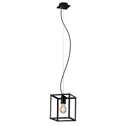 Závěsné svítidlo, 120 cm, max. 40 W, černá - BRILONER Obrázek pro produkt Závěsné svítidlo, 120 cm, max. 40 W, černá - BRILONER