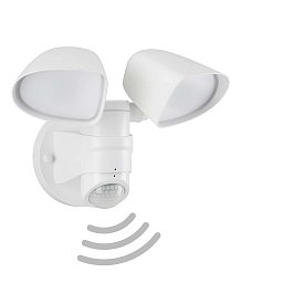 TELEFUNKEN LED venkovní svítidlo 25,8 cm 2x10W 1000lm bílé - BRILONER Obrázek pro produkt TELEFUNKEN LED venkovní svítidlo 25,8 cm 2x10W 1000lm bílé - BRILONER