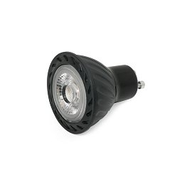LED žárovka GU10 7,7W 2700K 60° černá - FARO Obrázek pro produkt LED žárovka GU10 7,7W 2700K 60° černá - FARO