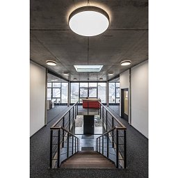 VÝPRODEJ VZORKU - MEDO PRO 40 nástěnné a stropní nástavbové svítidlo, kulaté, 3000/4000K, 19W, DALI, Touch, UGR<19, DC, černá - BIG WHITE (SLV) Obrázek pro produkt VÝPRODEJ VZORKU - MEDO PRO 40 nástěnné a stropní nástavbové svítidlo, kulaté, 3000/4000K, 19W, DALI, Touch, UGR<19, DC, černá - BIG WHITE (SLV)