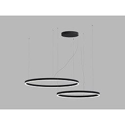 LED2 Závěsné svítidlo CIRCLE SET 2 P-Z, B TRIAC DIM 104W 3000K/4000K černá - LED2 Lighting Obrázek pro produkt LED2 Závěsné svítidlo CIRCLE SET 2 P-Z, B TRIAC DIM 104W 3000K/4000K černá - LED2 Lighting