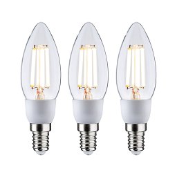 Eco-Line Filament 230V LED svíčka E14 3x2,5W 3000K čirá - PAULMANN Obrázek pro produkt Eco-Line Filament 230V LED svíčka E14 3x2,5W 3000K čirá - PAULMANN