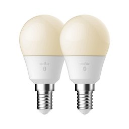 Žárovka LED Smart E14 2-pack G45 2200-6500K bílá - NORDLUX Obrázek pro produkt Žárovka LED Smart E14 2-pack G45 2200-6500K bílá - NORDLUX