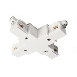 Deko-Light 1-fázový kolejnicový systém, D One X-spojka, 220-240V bílá RAL 9016 121 mm - LIGHT IMPRESSIONS Obrázek pro produkt Deko-Light 1-fázový kolejnicový systém, D One X-spojka, 220-240V bílá RAL 9016 121 mm - LIGHT IMPRESSIONS