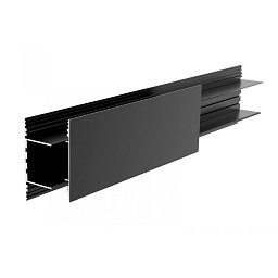 Deko-Light profil, PLANO BSH pro montáž na stěnu, 85 x 38mm, černá LED-nosič, 2m, hliník, černá, hloubka černá 2000 mm - LIGHT IMPRESSIONS Obrázek pro produkt Deko-Light profil, PLANO BSH pro montáž na stěnu, 85 x 38mm, černá LED-nosič, 2m, hliník, černá, hloubka černá 2000 mm - LIGHT IMPRESSIONS