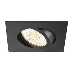 NEW TRIA® 68 stropní vestavné svítidlo, 1800-3000K, 60°, IP 20, čtvercové, černá - BIG WHITE (SLV) Obrázek pro produkt NEW TRIA® 68 stropní vestavné svítidlo, 1800-3000K, 60°, IP 20, čtvercové, černá - BIG WHITE (SLV)