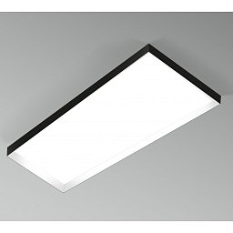 KIT PQUADRO rám černý pro povrchovou montáž LED PANEL 600x1200x67mm vcelku - CENTURY Obrázek pro produkt KIT PQUADRO rám černý pro povrchovou montáž LED PANEL 600x1200x67mm vcelku - CENTURY