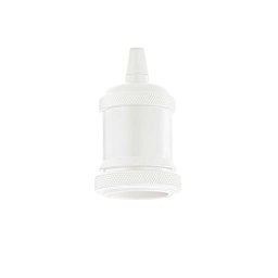 Objímka E27 s kruhovou maticí - IDEALLUX Obrázek pro produkt Objímka E27 s kruhovou maticí - IDEALLUX