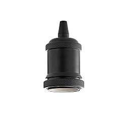 Objímka E27 s kruhovou maticí - IDEALLUX Obrázek pro produkt Objímka E27 s kruhovou maticí - IDEALLUX
