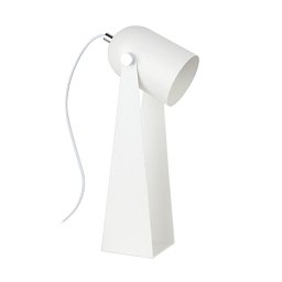 A2056-MWH ARIES stolní pracovní lampa matná bílá/chrom - ZUMALINE Obrázek pro produkt A2056-MWH ARIES stolní pracovní lampa matná bílá/chrom - ZUMALINE