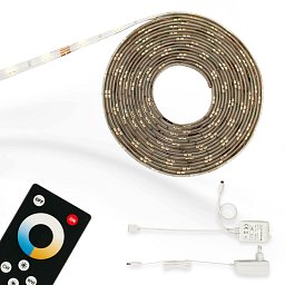 CCT LED pásek 500 cm 18W 1650lm bílé - BRILONER Obrázek pro produkt CCT LED pásek 500 cm 18W 1650lm bílé - BRILONER