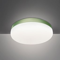 Stropní svítidlo Iglú 25cm 18W 3000K IP54 zelená - Team Italia Obrázek pro produkt Stropní svítidlo Iglú 25cm 18W 3000K IP54 zelená - Team Italia