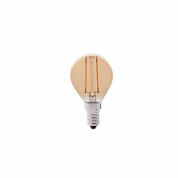 LED žárovka G45 E14 2W filament AMBER 2200K - FARO Obrázek pro produkt LED žárovka G45 E14 2W filament AMBER 2200K - FARO