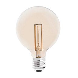 LED žárovka GLOBE filament AMBER E27 4W 2200K - FARO Obrázek pro produkt LED žárovka GLOBE filament AMBER E27 4W 2200K - FARO