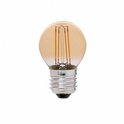 LED žárovka G45 E27 4W filament AMBER DIM 2200K - FARO Obrázek pro produkt LED žárovka G45 E27 4W filament AMBER DIM 2200K - FARO