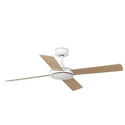 MALLORCA L stropní ventilátor, bílá/javor - FARO Obrázek pro produkt MALLORCA L stropní ventilátor, bílá/javor - FARO